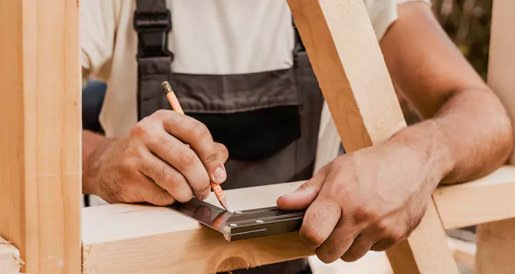 Wooden Door Frame Repairs in Pinewood, FL